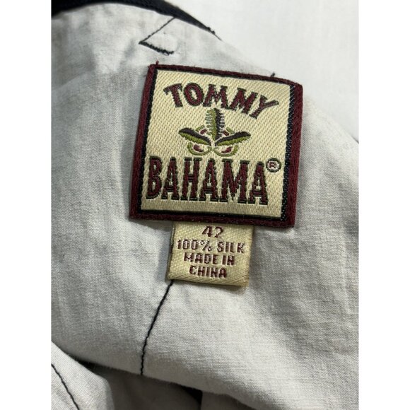 Tommy Bahama Black Silk Shorts Men's 42 Pleated Educore Preppy Relax Fit - Picture 4 of 8